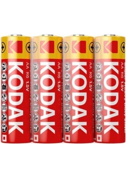 Aa Pil Super Heavy Duty Çinko Karbon Kalem Pil 60 Adet modelleri