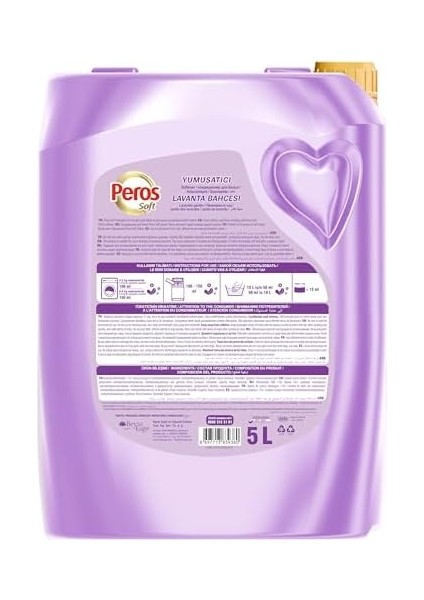 Peros Soft Yumuşatıcı Lavanta Bahçesi 5000 ml fiyatları