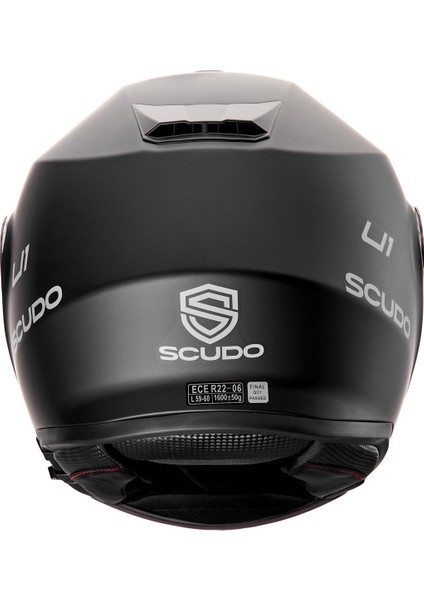 U1 Modüler Çene Açılır Güneş Vizörlü Motosiklet Kaskı Ece 22.06 Sertifikalı Mat Siyah fırsatları