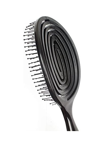 Nascita Nascita Pro Üç Boyutlu Oval Saç Fırçası-03 Siyah 1 Paket(1 x 1 Adet)