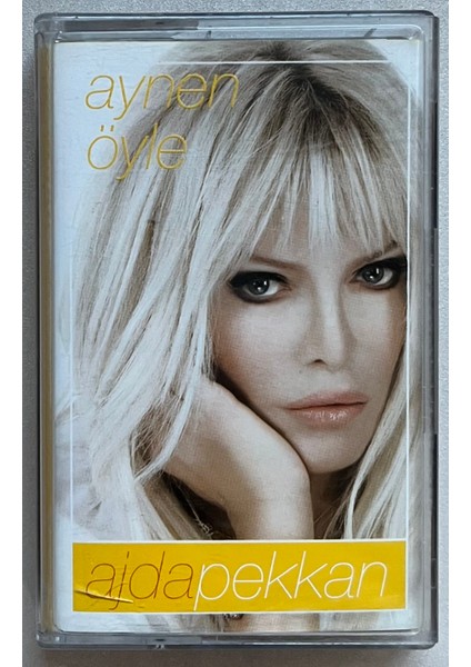 Ajda Pekkan Aynen Öyle Kaset (Orijinal Dönem Baskı Kaset)