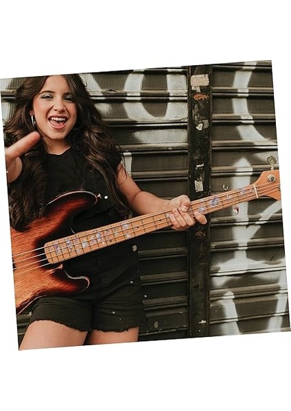 Gitar Sticker Kendinden Yapışkanlı Gitar Yaması Yaratıcı Parmak Tahtası Sticker ve Gitarlar Için Uygun Aksesuarlar fırsatları