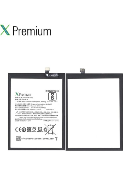 Xpremium Xiaomi Redmi Note8 Uyumlu Batarya Pil Süper Yüksek Kalite 4000 Mah BN47 fırsatları