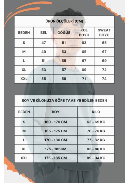 Erkek Açık Mavi Sweatshirt Bisiklet Yaka Rahat Kalıp 3 Iplik Şardonlu Nakışlı fırsatları