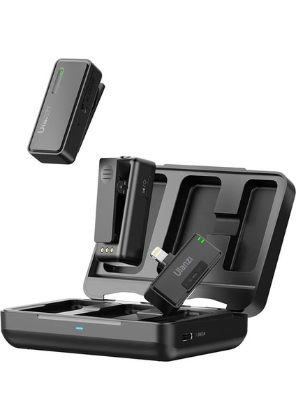 Uw-Mıc Kablosuz Ikili Kayıt Yaka Mikrofonu Lightning