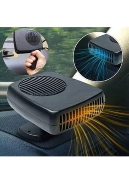 Oto Isıtıcı/soğutucu Fan Cam Buğu Çözücü Fan Araç Içi 12V Çakmaklık Girişli