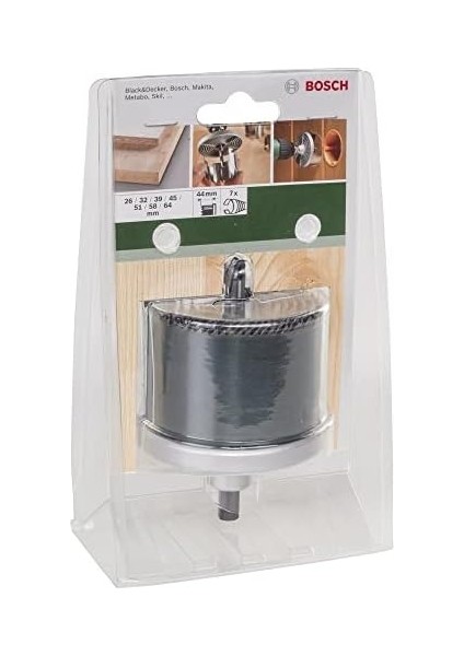 Professional Accessories Delik Açma Testeresi Seti, Yeşil, 7 Adet fiyatları