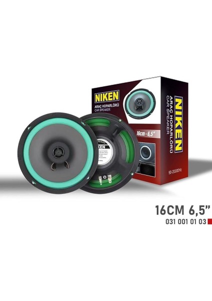 Araç Hoparlörü 16CM (6.5 Inç) Tüm Modellere Uyumlu fiyatları