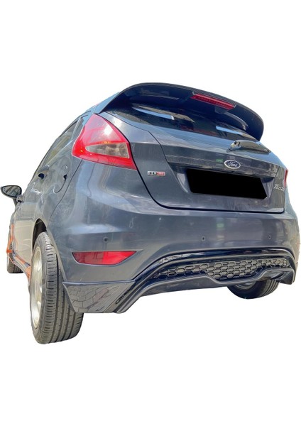 Ford Fiesta St Difüzör (Plastik) 2009-2017 Uyumlu Parlak Siyah modelleri