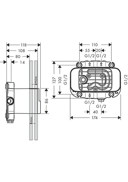 Ax Tek Vücut Emp Alıcı-Verici Terimi fiyatları