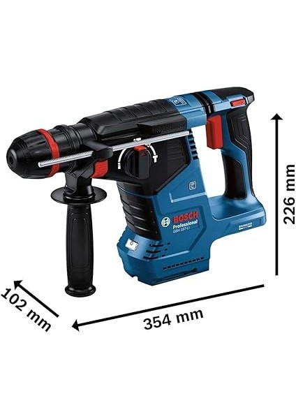 Professional Gbh 187-LI Akülü Kırıcı Delici (18 Volt, Solo, 2,4 J, Betonda Delme Çapı: 24 Mm, One Chuck: Farklı Aksesuarlar Tek Mandrenle Kullanılabilir) (Akü Dahil Değildir) Mavi fiyatları