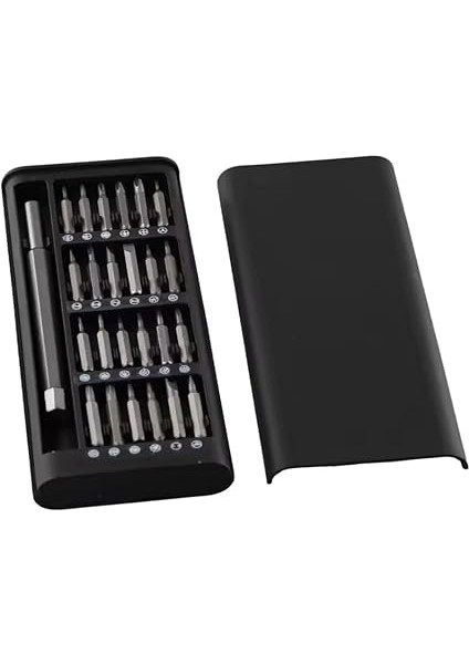 Seti 25 Parça Çelik Uç Hassas Mıknatıslı Tornavida Özel Tasarım Dağılmaz Kutulu fiyatları