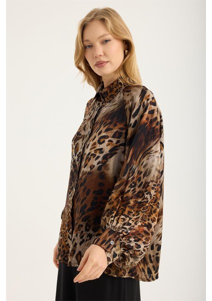 Leo Desenli Reglan Kesim Gömlek fiyatları