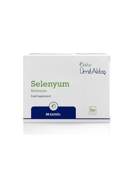 Dr. Ümit Aktaş Selenyum Vitamin Takviyesi