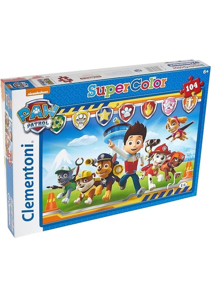 - 104 Parça Puzzle - Paw Patrol - 1