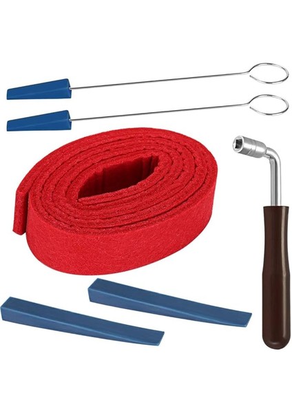 Ayar Çekiç Profesyonel Piyano Akort Seti Akort Aleti Seti Piyano Akort Aleti Ahşap Saplı Akort Çekiç