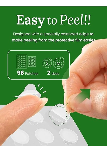 Ultra Ince ve Şeffaf Suya DAYANIKLI%700 Emme Kapasiteli Kore Üretimi Akne ve Sivilce Bandı 96'lı fırsatları