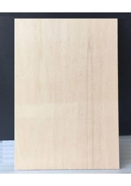 4 Adet 6 mm A3 Ebatı Kavak Kontraplak, Ekonomik Doğal Ahşap Lekeli Az Pürüzlü fiyatları