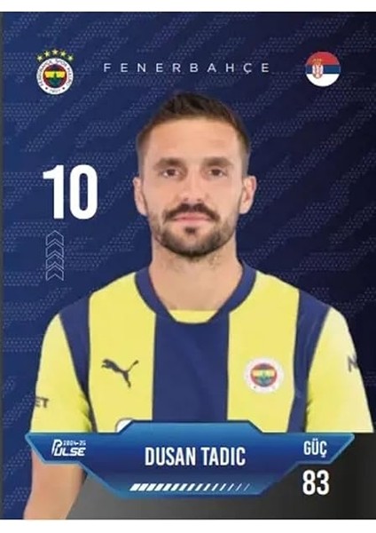 Cards - Fenerbahçe Pulse Futbol Kart Serisi 2024-2025 (12 Kart) fırsatları