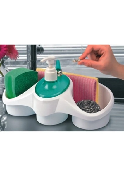 Deterjan Hazneli Süngerlik Bulaşık Süngerliği ROYALEKS-TP653