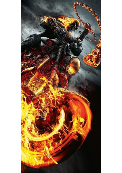 Kartal Kapı Direk Kaplama Folyosu Baskılı Sticker Sağ-Sol 2 Adet 22*50 cm