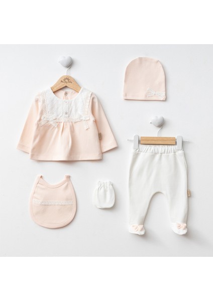 Kız Bebek Mevlütlük Hastane Çıkışı 5’li Set