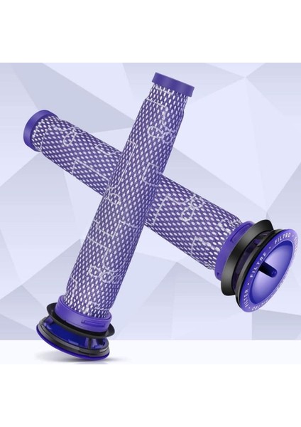 V6, V7, V8, DC58, DC59, Dc6, DC74 ile Uyumlu Ön Filtre 2'li