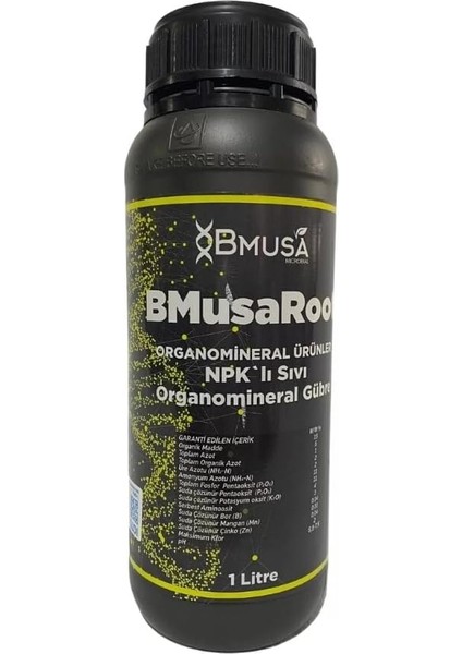 Root Sıvı Organomineral Npk Gübre, 1 Litre