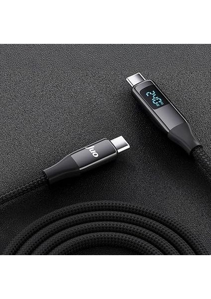 240W USB 3.1 Gen2 10GBPS E-Mark Çipli LED Display 4K 60Hz Görüntü ve Type-C Hızlı Şarj Kablosu 2 Metre modelleri