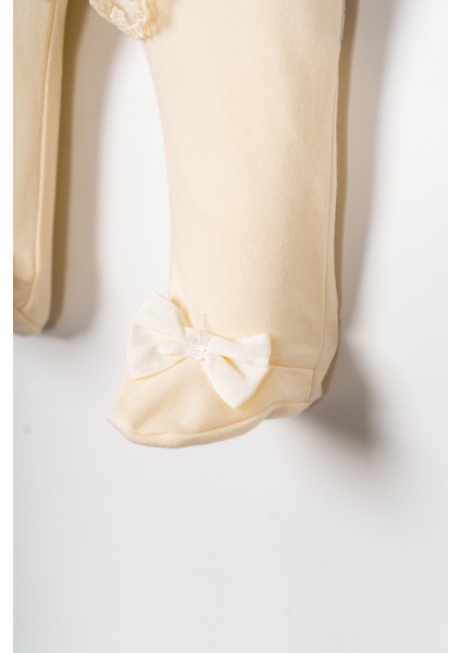 Kız Bebek Mevlütlük Tulum Bandanalı Dantelli fırsatları