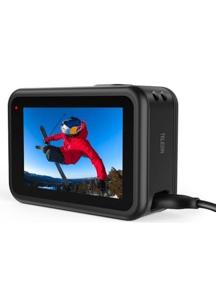 GP-CLC-901 Şarj Portlu Batarya Kapağı – Hero 9/10/11/12/13 ile Uyumlu, Koruyucu ve Dayanıklı modelleri