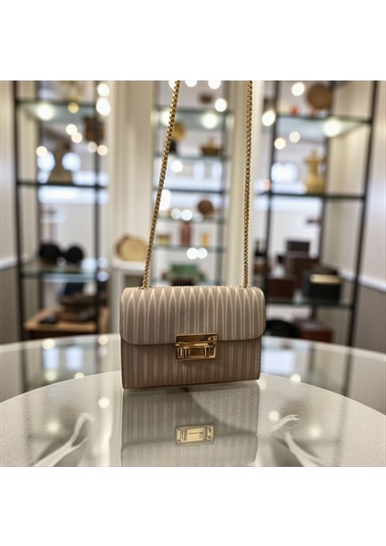 Gold Zincirli Kadın Omuz Çantası