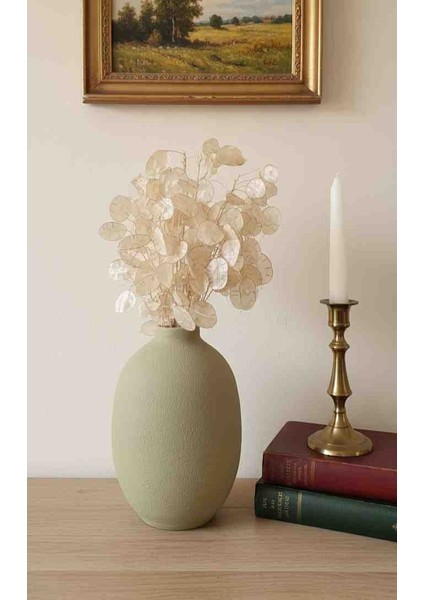 Dokulu Dekoratif Vazo