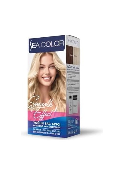 Sea Color Smoot Effect Intensive Hair Lightener (Yoğun Saç Açıcı)