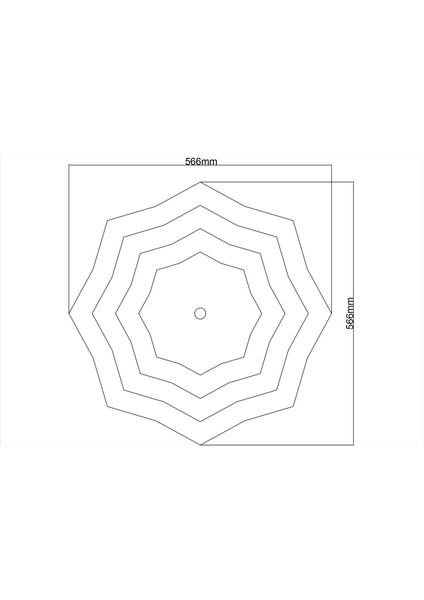Lamba Tavan Göbeği DÜZ-4K-MODEL-16GEN-56CM-2 Adet Beyaz modelleri
