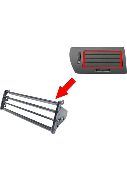 Astra H ile Uyumlu Kalorifer Havalandırma Muzulu Izgara Perdesi Sol