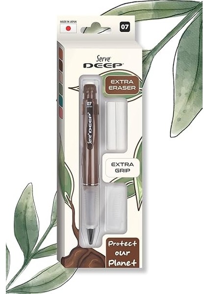 Deep Klm & Grıp & Sılgı Yedeklı Set 07MM Kahverengı fırsatları