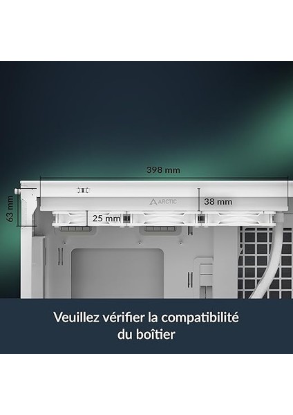 Liquid Freezer Iıı Pro 360 A-Rgb White Intel/amd Uyumlu, 360MM Radyatörlü, 3X12CM P12 Pro A-Rgb Pwm Fanlı, Sıvı Işlemci Soğutucu Beyaz (ACFRE00188A) fiyatları