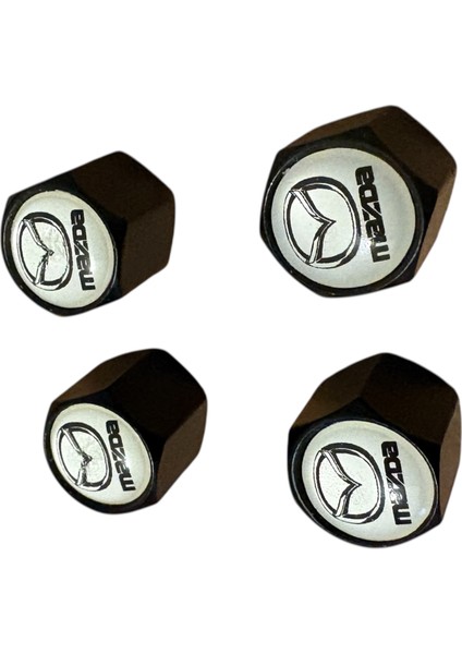 logo Metal Siyah Renk 4 Adet Sibop Kapak