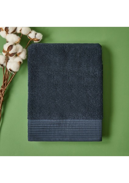 Soft Premium Yüz Havlusu - Lacivert - 50X90 cm