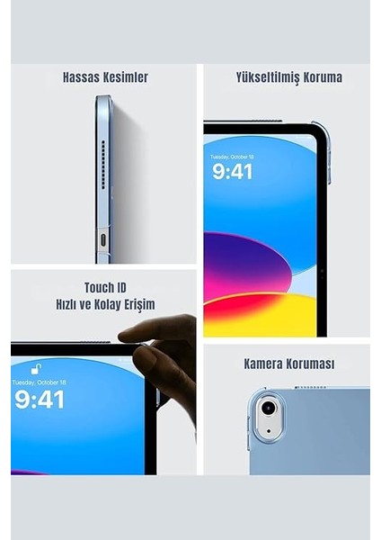 iPad 11. Nesil A16 2025 Ile Uyumlu 11 Inç Kalem Bölmeli Standlı Tri Folding Tablet Kılıfı Siyah fırsatları