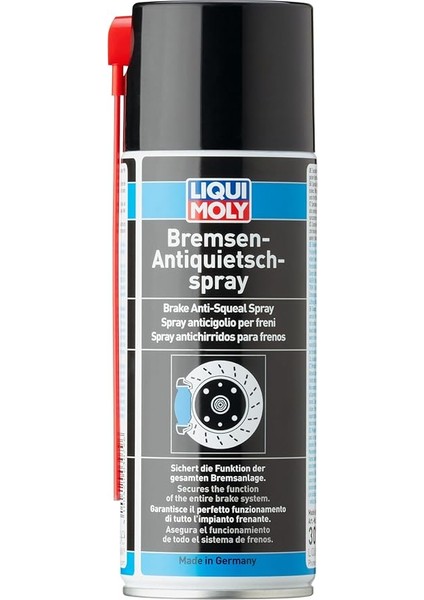 Moly Bremsen-Antiquietschspray 400 ml Otomotiv Bakım Ürünü