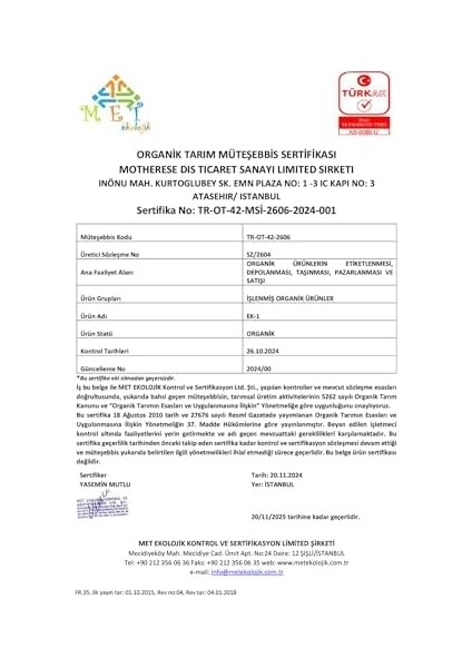 Motherese Organik Çorbalık Tahıl Karışımı 400GR - Motherese Organik Bebek Çorbalık Tahıl Karışımı 400GR modelleri