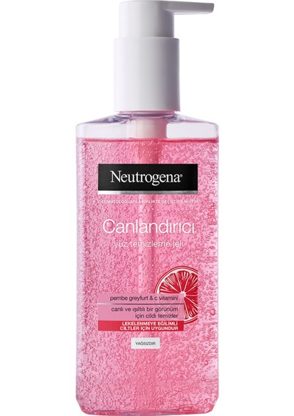 Canlandırıcı Yüz Temizleme Jeli 200 ml 3 Adet