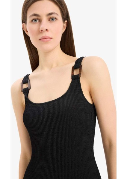 Regular Fit Bürümcük Mayo-Fall In Love T8005AZ25SM fırsatları