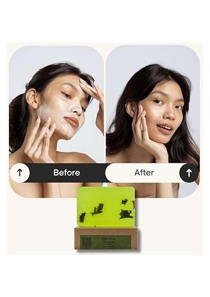 100% Organik Aloe Vera Sabunu 120 gr - Kepek ve Yağlanma Karşıtı Katı Şampuan, Saç ve Yüz Için Doğal Bakım Sabunu fiyatları