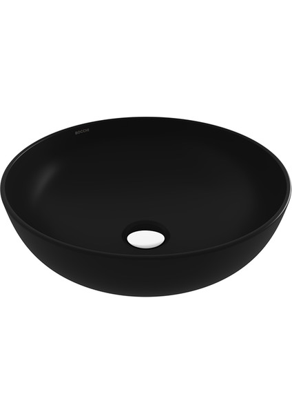 Bocchi Sottile Slim Çanak Lavabo 38 cm Mat Siyah 1494-004-0125