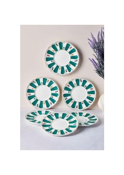 Balat Porselen Çay Tabağı 6 Lı