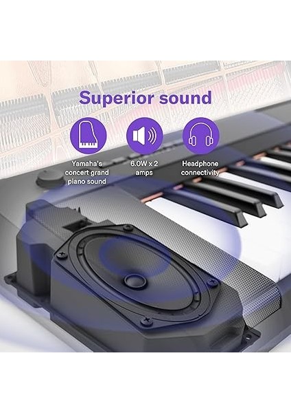 Piaggero Np-15 61-Tuşlu Eğitim Klavyesi (Siyah) modelleri