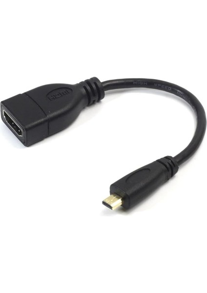 Mikro HDMI Çevirici Dönüştürücü Adaptör Kablosu 15CM